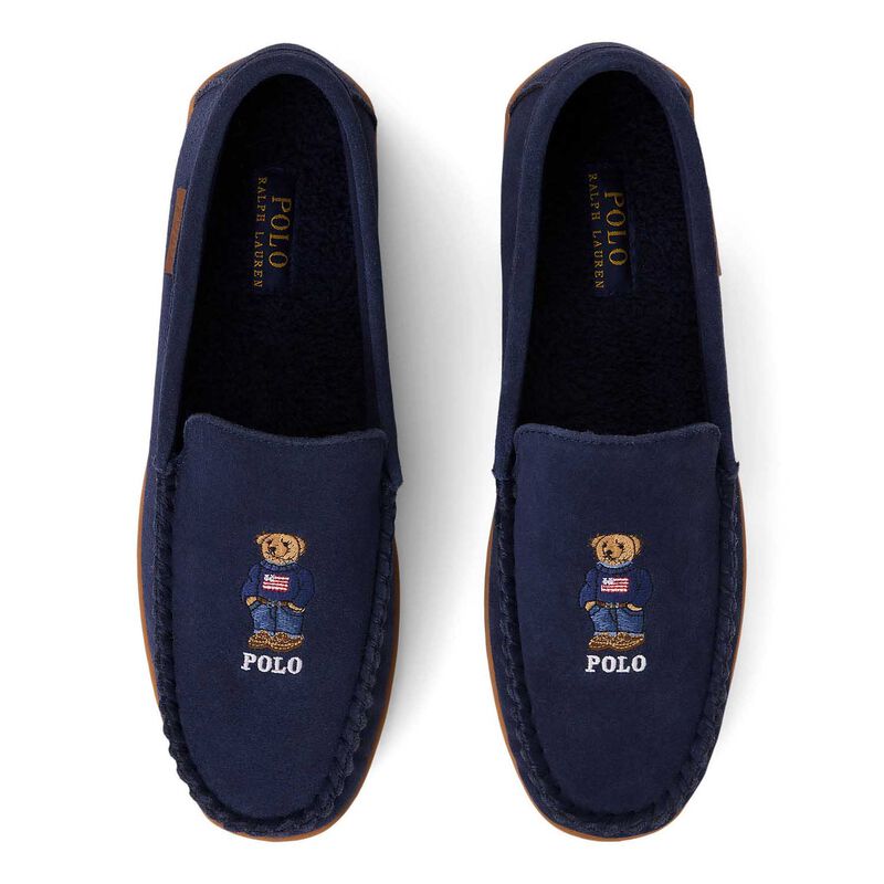 Polo Ralph Lauren Brenan Bear Ds Suede Slipper image number 2